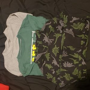 Bundle of boys long sleeve tops